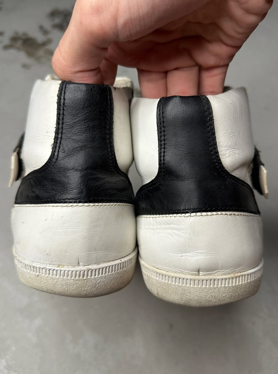 Dior homme KVA 2010 glitter toe straps high top