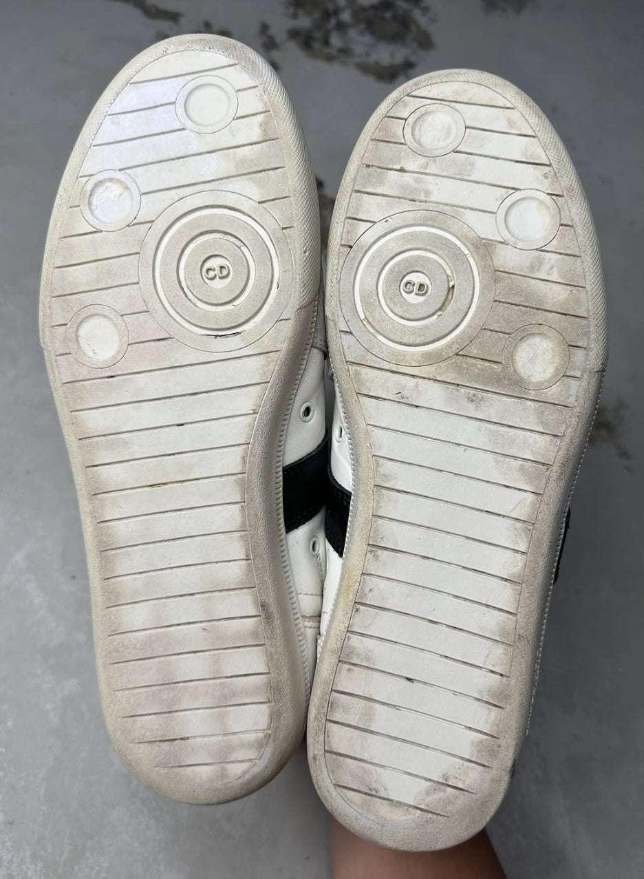 Dior homme KVA 2010 glitter toe straps high top