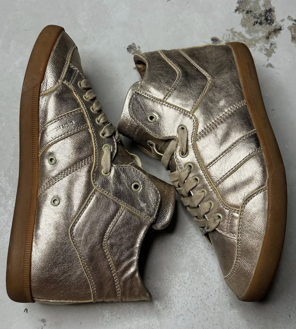 Dior homme metallic high top SS06