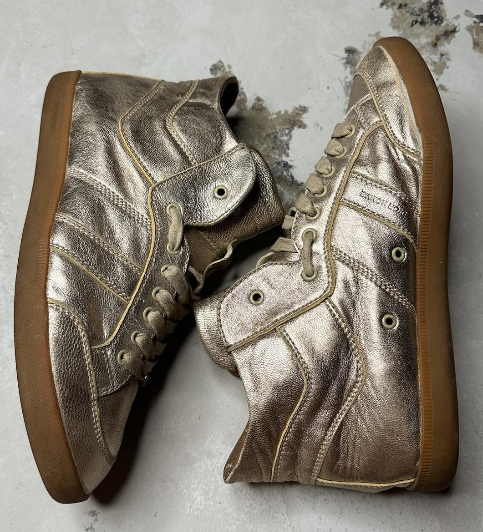 Dior homme metallic high top SS06