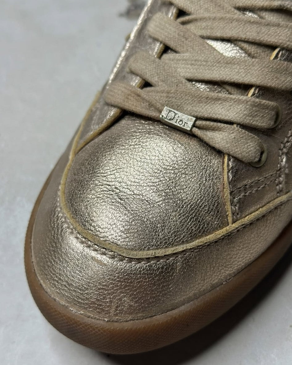 Dior homme metallic high top SS06