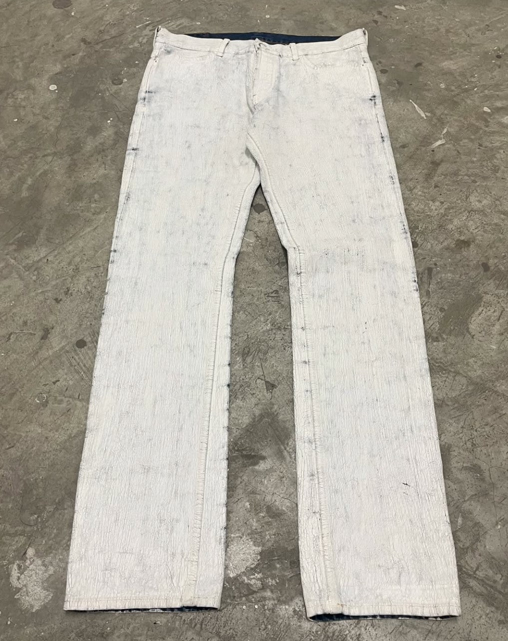 Maison margiela 2012 painted denim x H&M