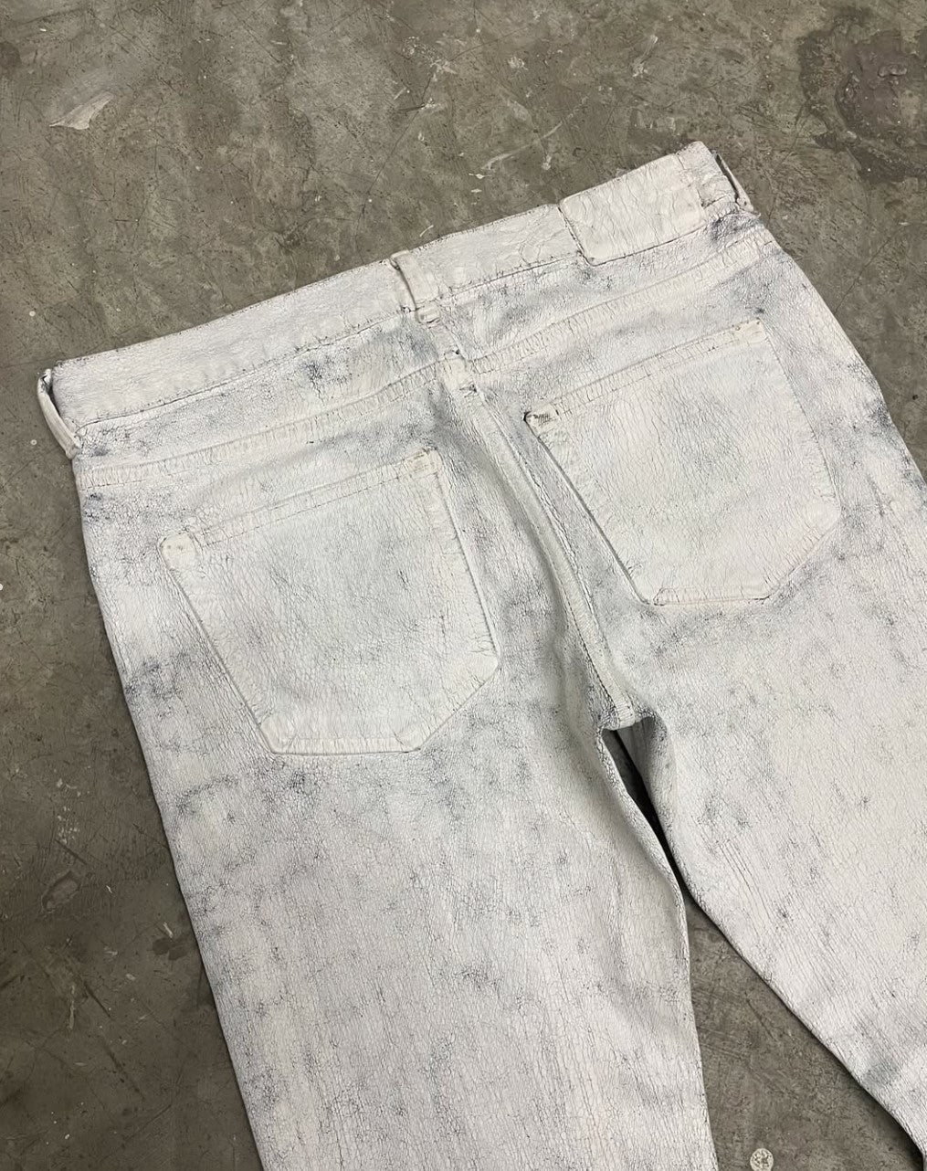 Maison margiela 2012 painted denim x H&M