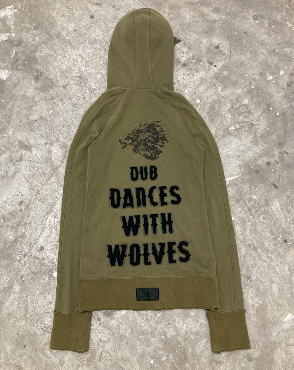 L.G.B ( le grand bleu ) DUB DANCES WITH WOLVES zip up