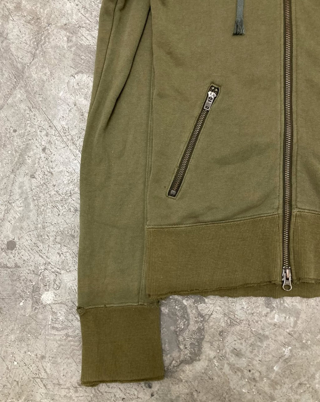 L.G.B ( le grand bleu ) DUB DANCES WITH WOLVES zip up