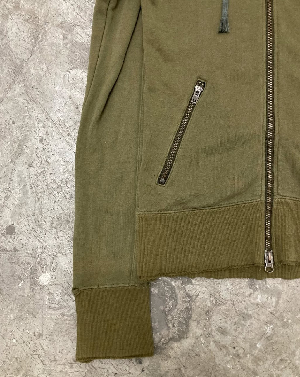 L.G.B ( le grand bleu ) DUB DANCES WITH WOLVES zip up