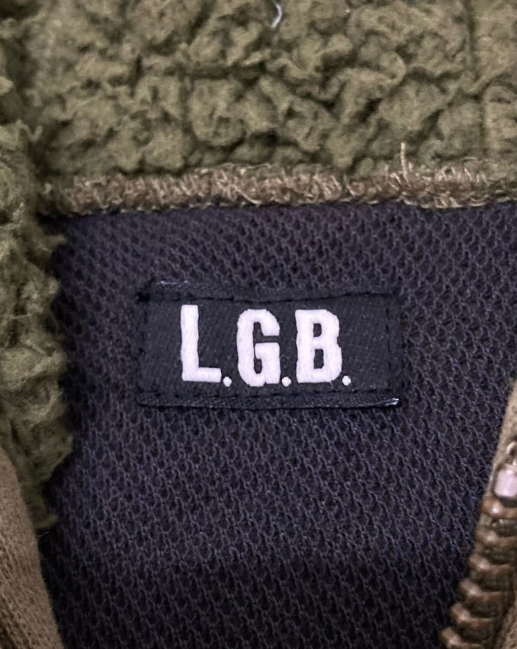 L.G.B ( le grand bleu ) DUB DANCES WITH WOLVES zip up